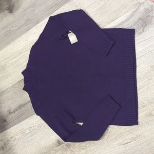Jones New York Purple Sweater
